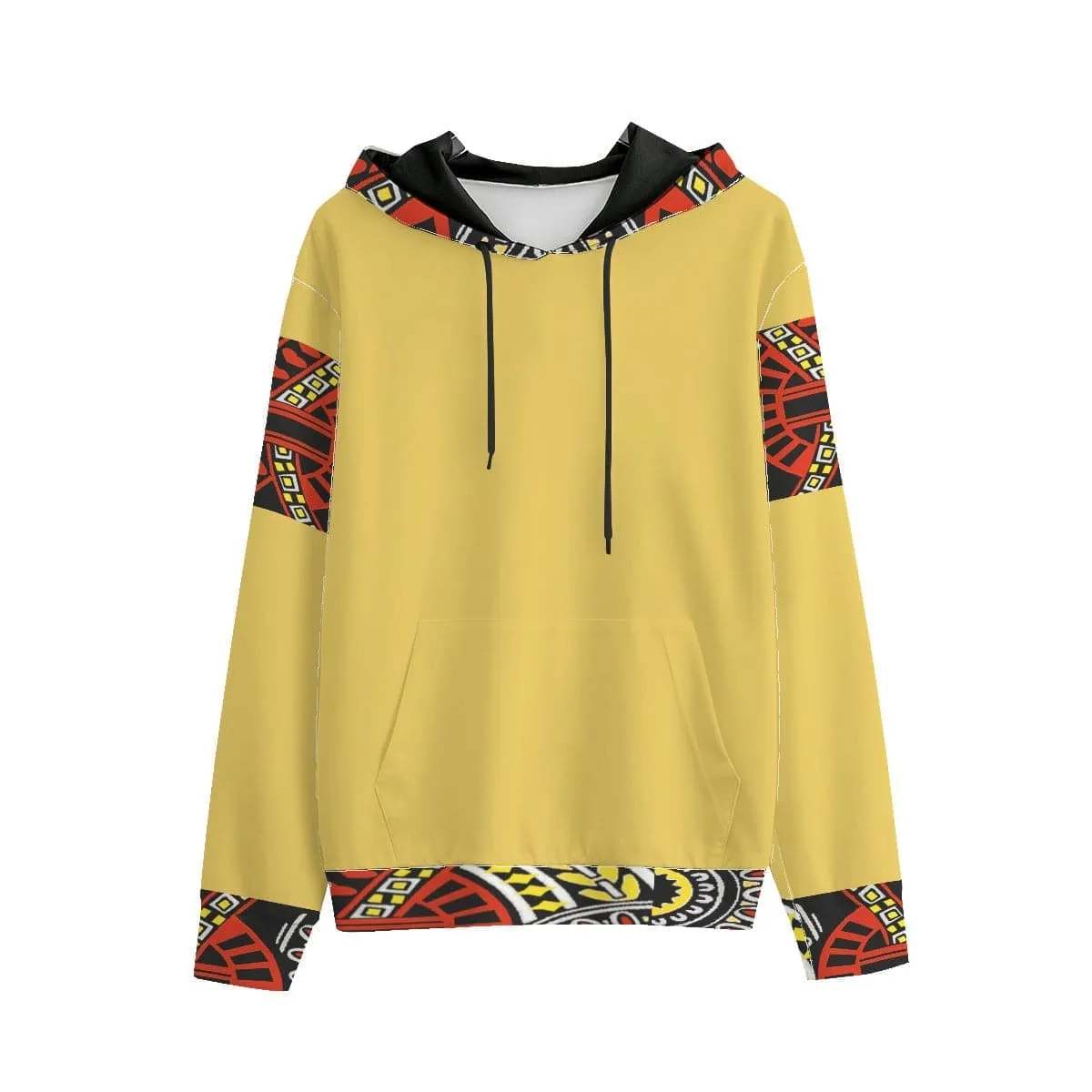 Top Deck Men's Pullover Hoodie | 100% Cotton -Mustard