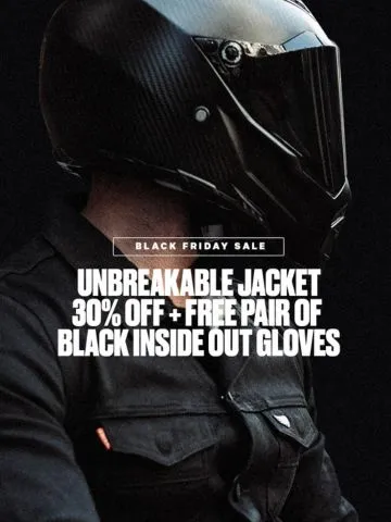 Unbreakable Jacket (Armour Pockets) - Black