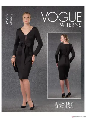 Vogue Pattern V1775 Misses' Dress