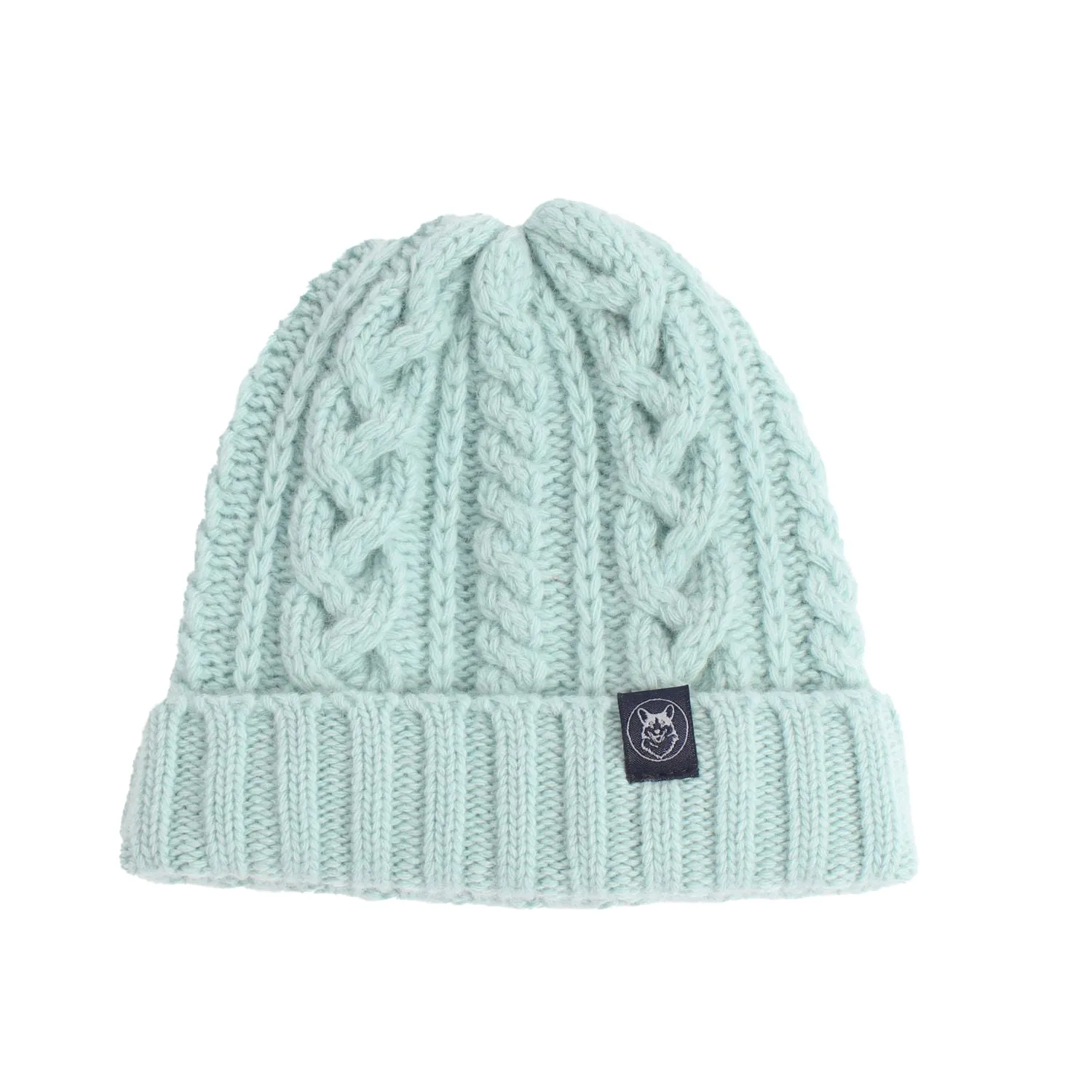 Women's Multi Cable Wool Beanie