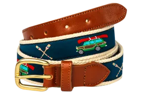 Woody Ribbon Belt