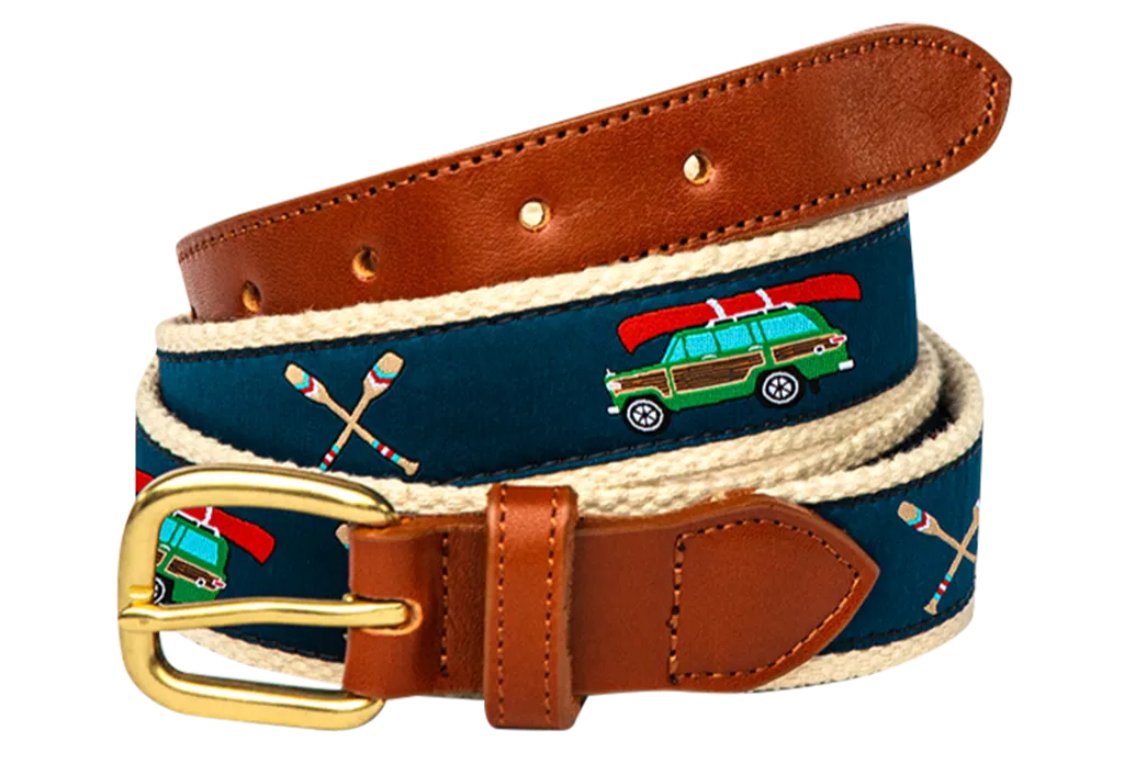 Woody Ribbon Belt