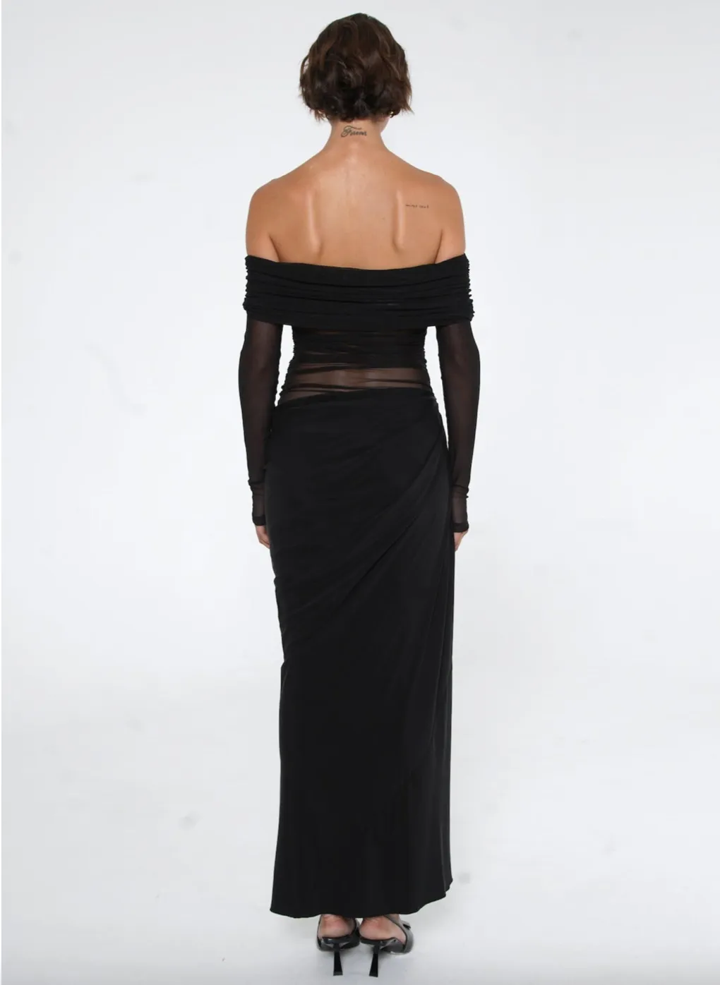 Yasmin Off Shoulder Maxi Dress