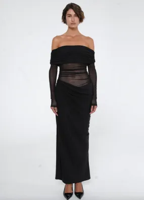 Yasmin Off Shoulder Maxi Dress